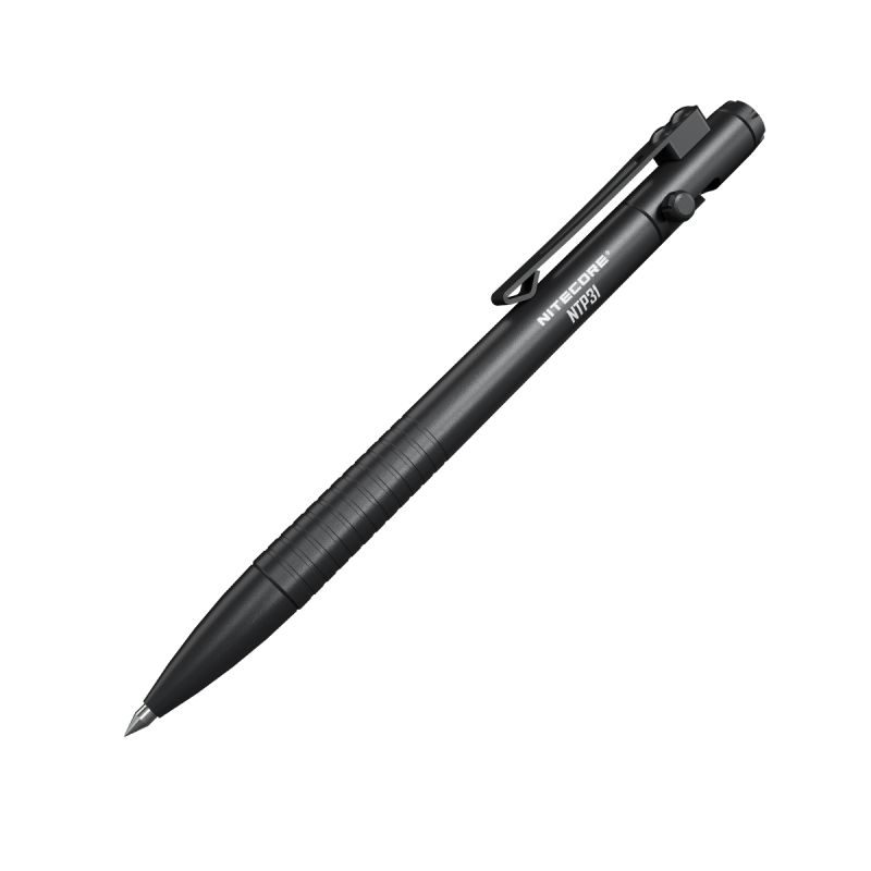 Nitecore NTP31 multifunksjonspenn med robust design aluminiumlegering og Gelion 39 påfyll for friluftsliv