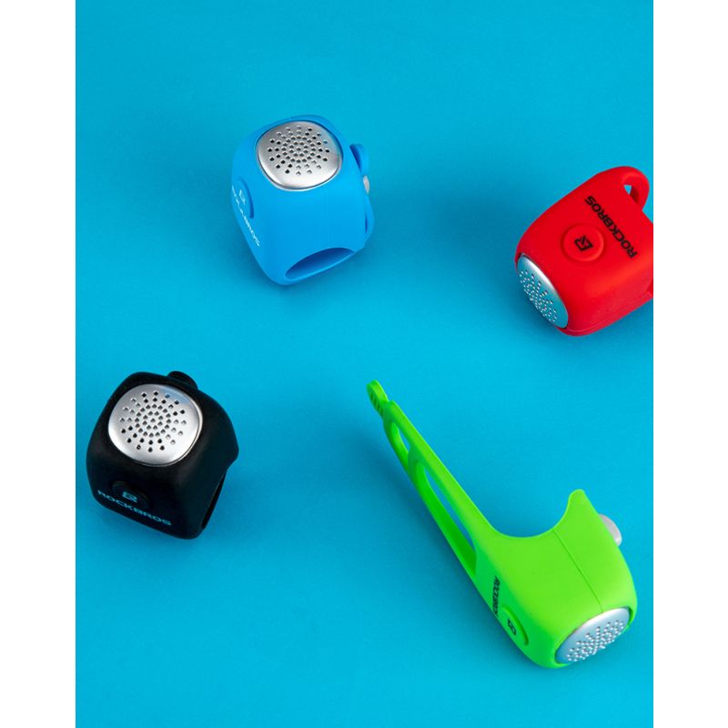 ROCKBROS Elektrisk Sykkelklokke 110 dB Horn Regntett Sykkeltilbehør for Sikkerhet MTB Bysykling Utendørs