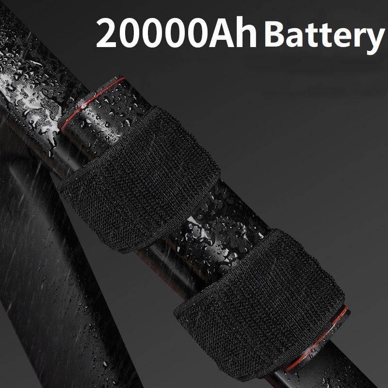 Mangeleyes M5 Terrengsykkellys 5000 lumen med 20000mAh batteri og justerbare lysmoduser for nattkjøring