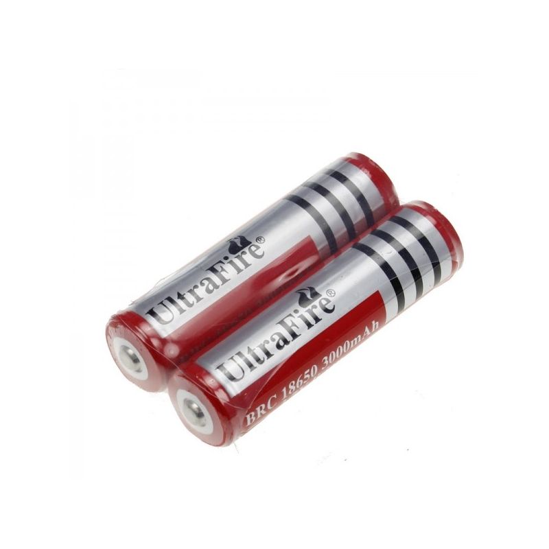 Ultrafire 18650 Batteri 3000MAH 3.7V Miljøvennlig Oppladbart Litiumbatteri for Utendørs Bruk på Amazon