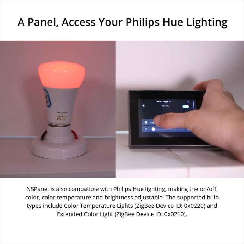 Oppdag SONOFF NSPanel WiFi Scene Smart Switch alt-i-ett-kontroll for moderne hjem med berøringsskjerm grensesnitt