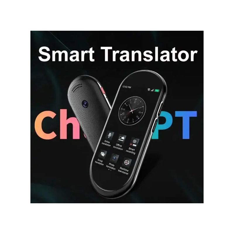 A10 Voice Translator 4,1-tommers oversettelsesenhet for intelligent sanntidsoversettelse og global kommunikasjon