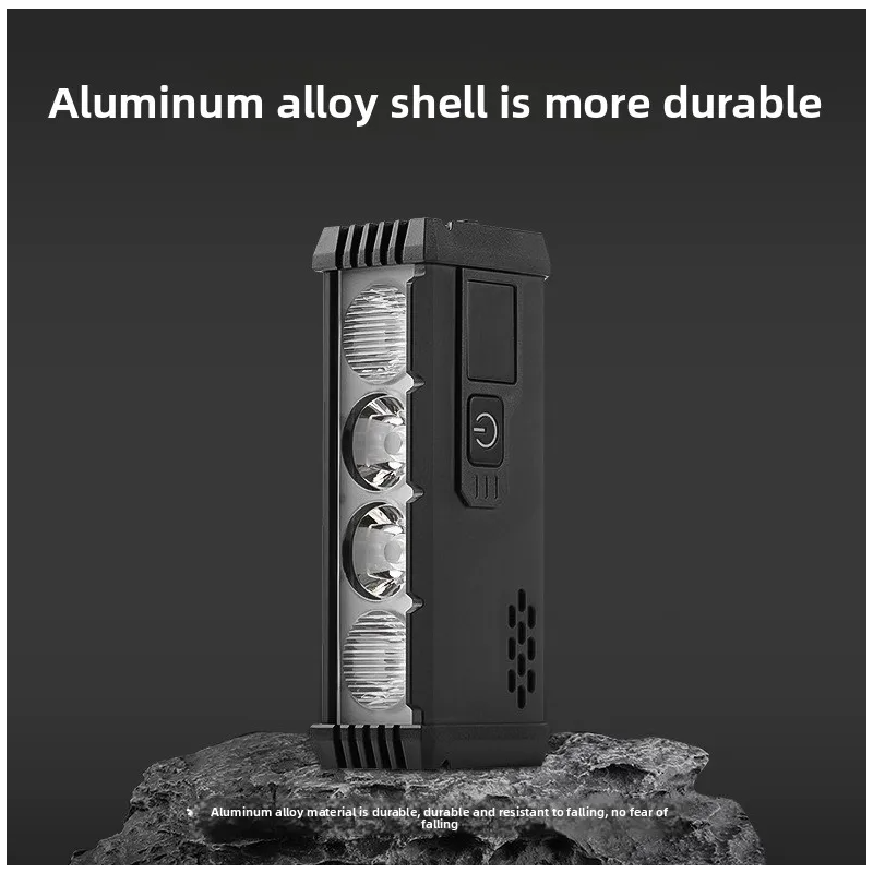 ACRUNU LED Sykkellykt: USB Oppladbar Frontlykt for Optimal Sykkelsikkerhet