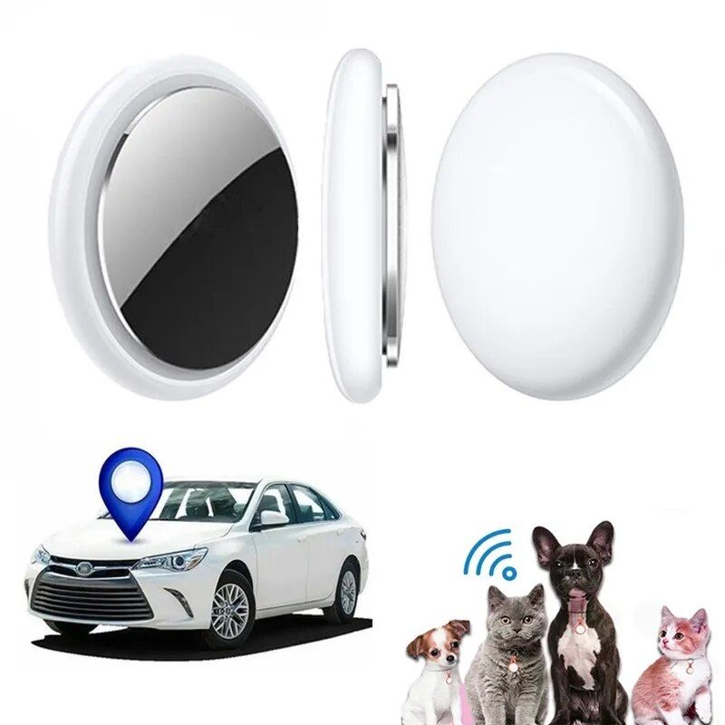 Mini GPS Tracker Bluetooth 4.0 Smart Locator Anti-Lost Lettvekt Kompakt Design Sanntids Posisjon iSearching App