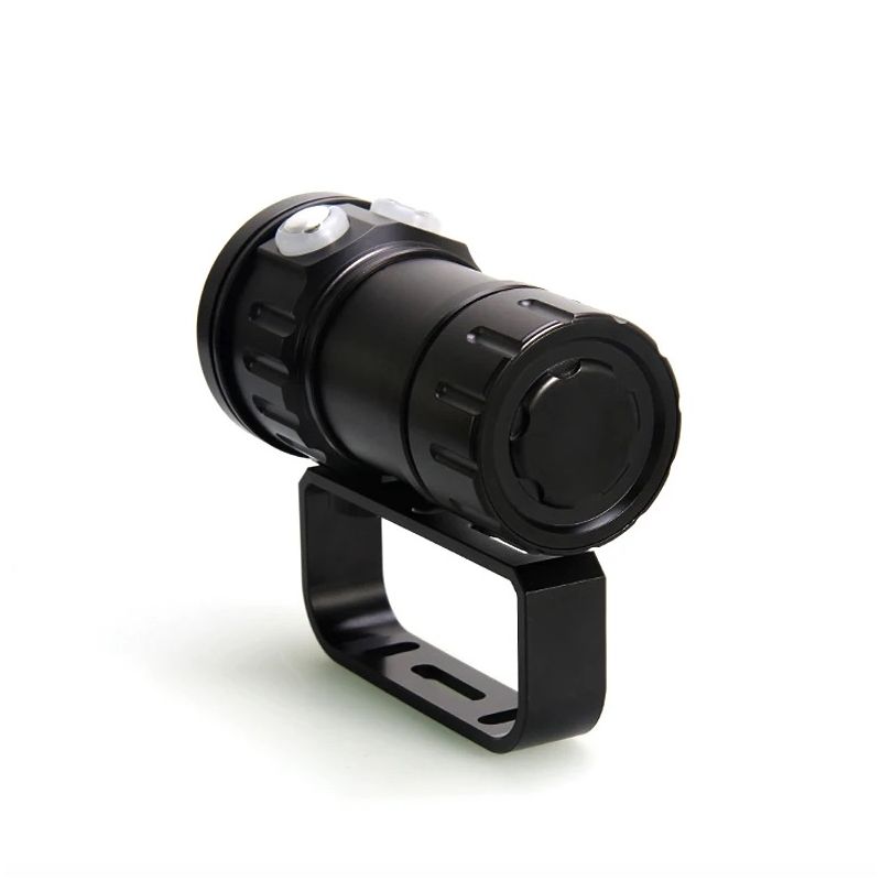 B11 Rød Blå Hvit LED Lommelykt for Fotografering 80M Dykkelys Utvidet Batterilevetid for Scuba Dykking