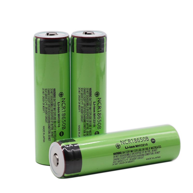 NCR18650B 3400mAh 18650 Li-Ion oppladbart batteri