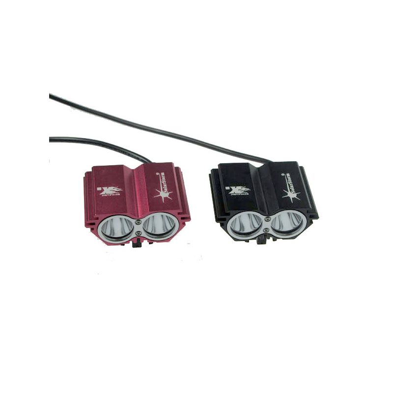 Solarstorm X2 LED sykkelfrontlys 2000 lumens IP65 vanntett sikkerhet for pendler og terrengsyklist ny tilstand
