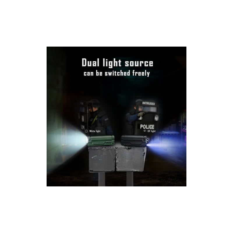 Imalent BL50 3600 Lumen LED lommelykt Type-C oppladbar bærbar belysning for utendørs opplevelser  OLED-skjerm