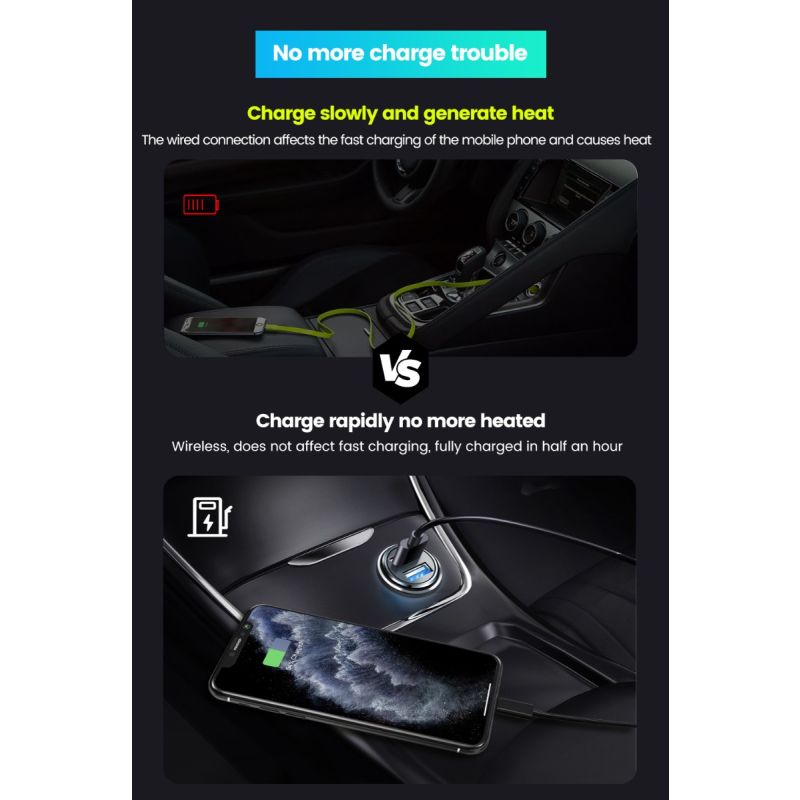 CarlinKit 4.0 Trådløs CarPlay-boks Oppgrader Audi VW Kia med Enkel Plug and Play Forbedret Bilteknologi