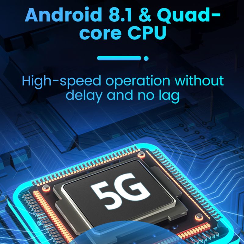 Carplay Box Trådløs Android Auto Adapter Universell Multimedia Stream Netflix YouTube Kablet til Trådløst