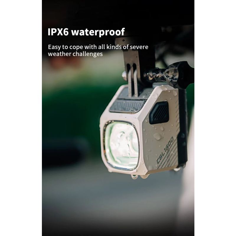 Magicshine CBL1600 kraftig sykkellys 1600 lumen for MTB nattsykling hengende avskårne kabel styrefeste