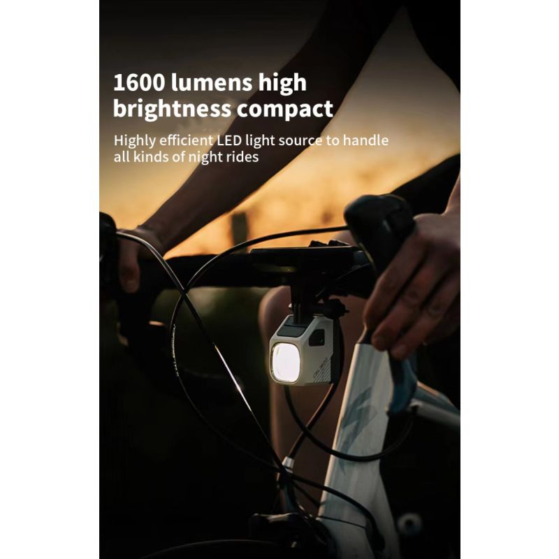 Magicshine CBL1600 kraftig sykkellys 1600 lumen for MTB nattsykling hengende avskårne kabel styrefeste
