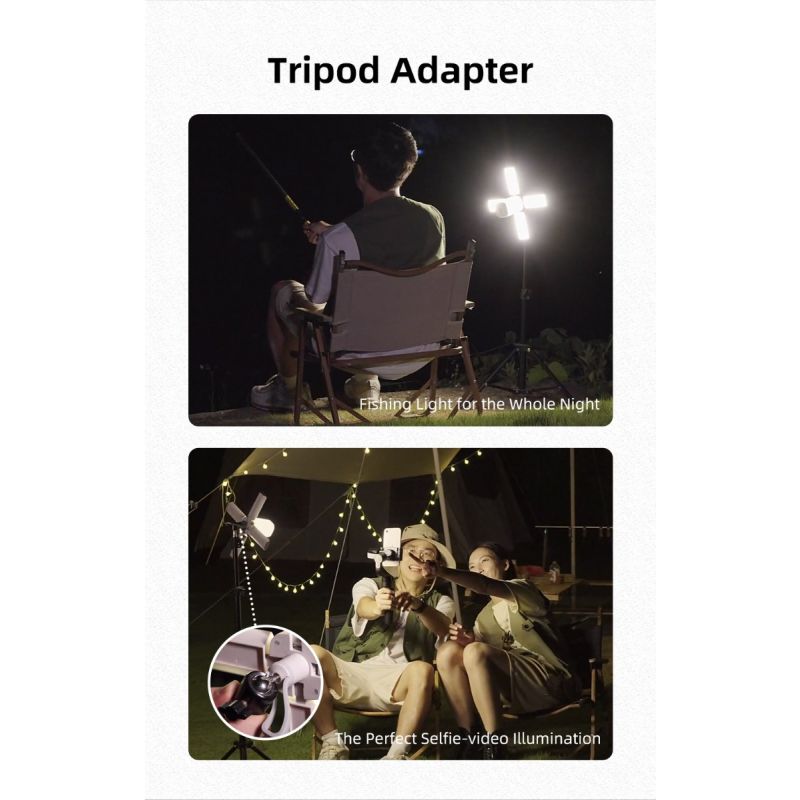 Klarus CL2 750 lumen frifellbar campinglys med øyepleie og 7 lysmoduser ideell for innendørs og utendørs belysning