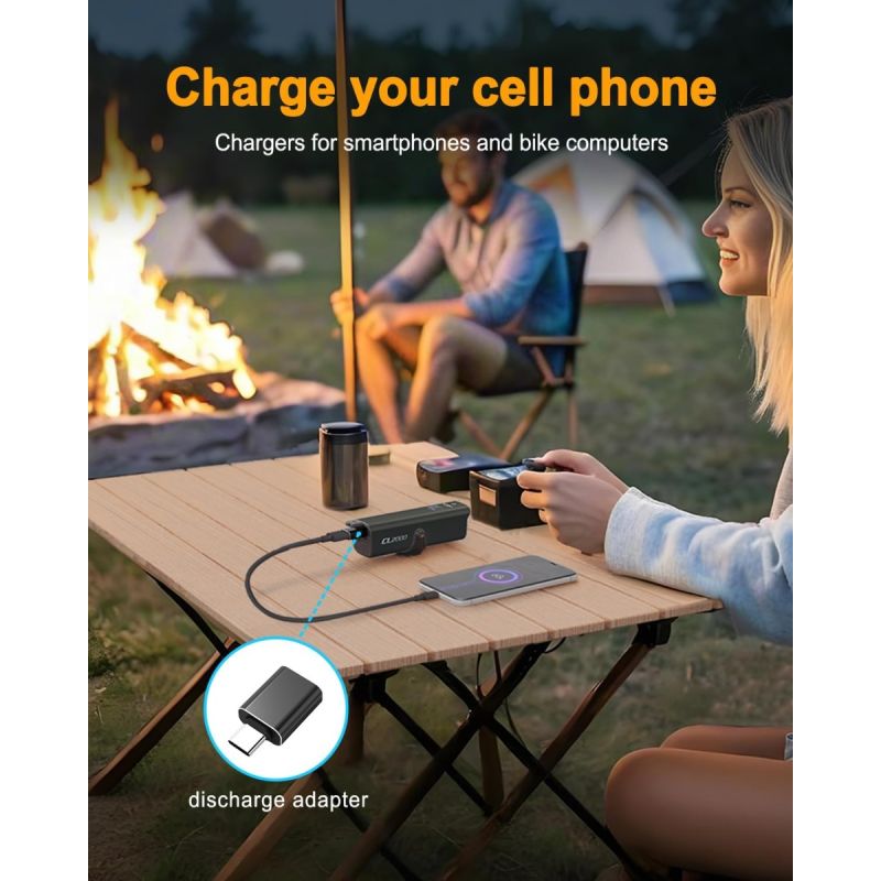 TOWILD CL2000 Sykkellys 2000 Lumen: Supersterk for MTB, Landevei & Pendling