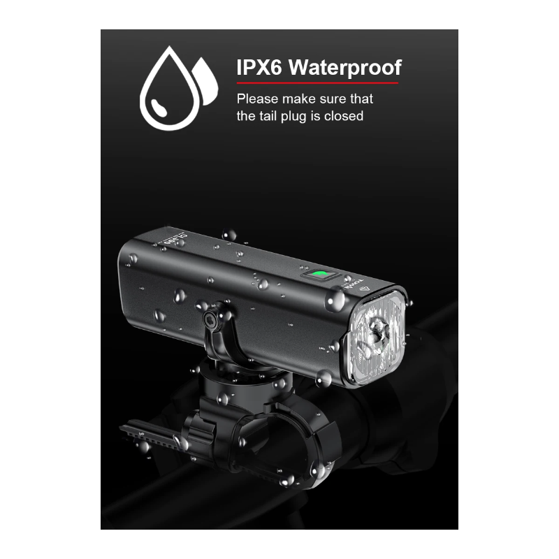 TOWILD CL600 sykkellys USB oppladbar frontlampe LED høy lumen belysning sykkelsikkerhet vanntett design