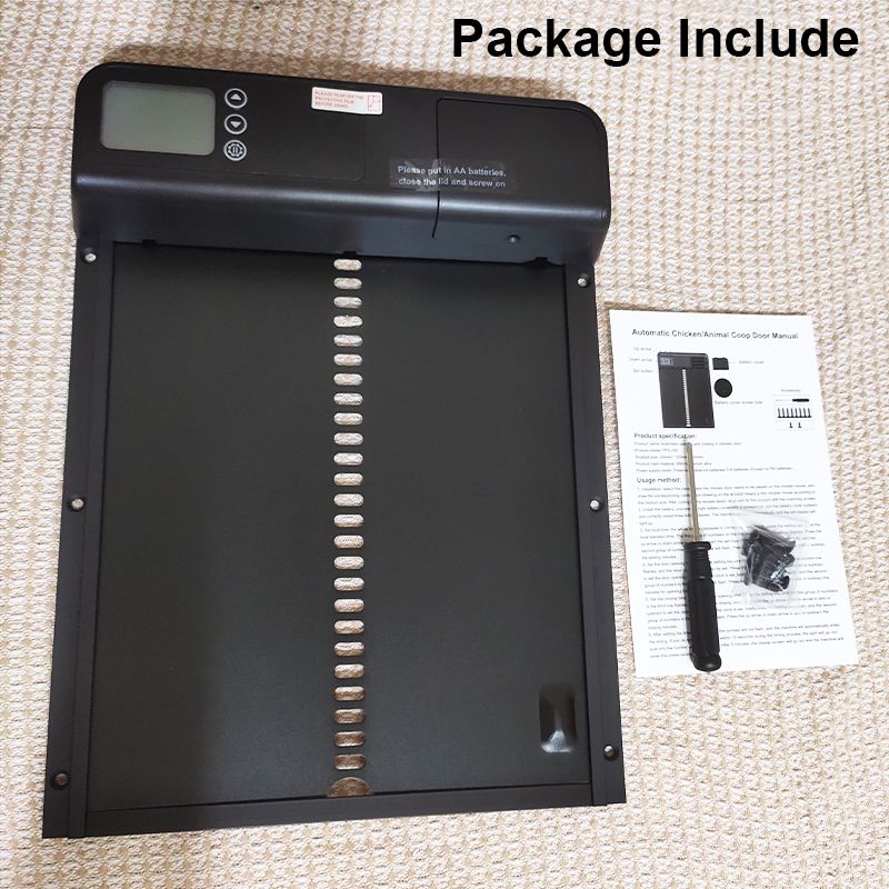 Intelligent automatisk hønsehusdør med enkel installasjon værbestandig for bakgårdshøns slitesterk automatisk dørmotor