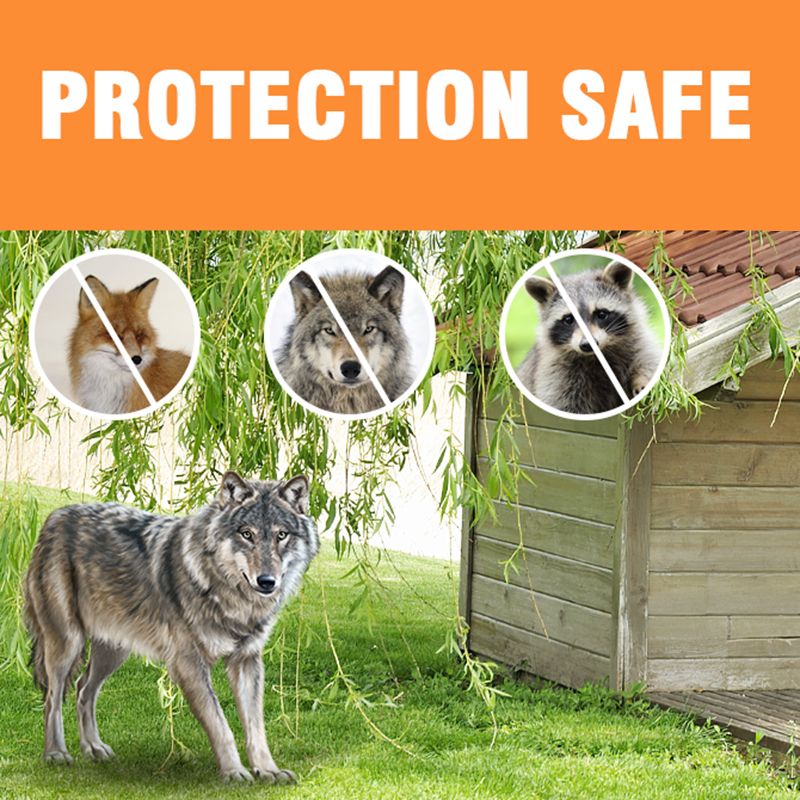 Intelligent automatisk hønsehusdør med enkel installasjon værbestandig for bakgårdshøns slitesterk automatisk dørmotor