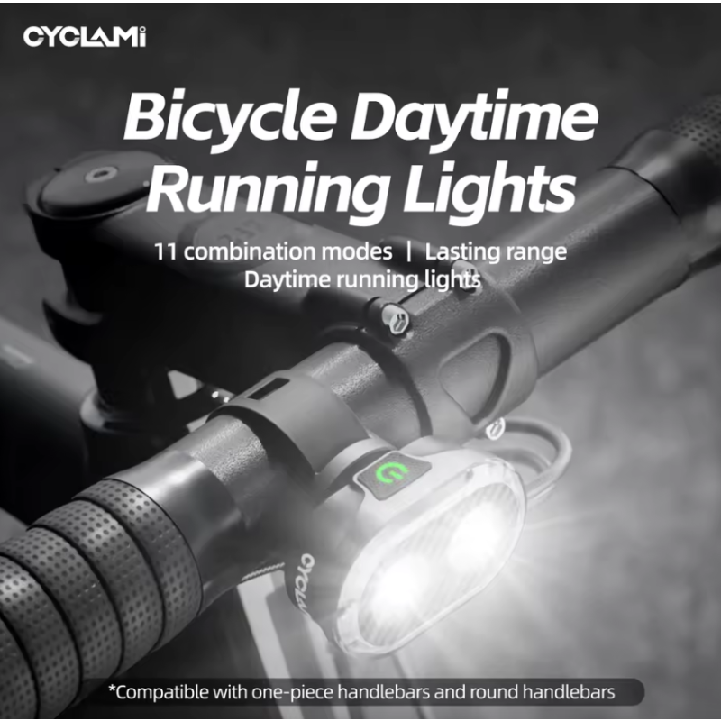 CYCLAMI CY200 Smart bremsesensor LED sykkellys for sikker sykkelsikkerhet vanntett IPX6 høy synlighet
