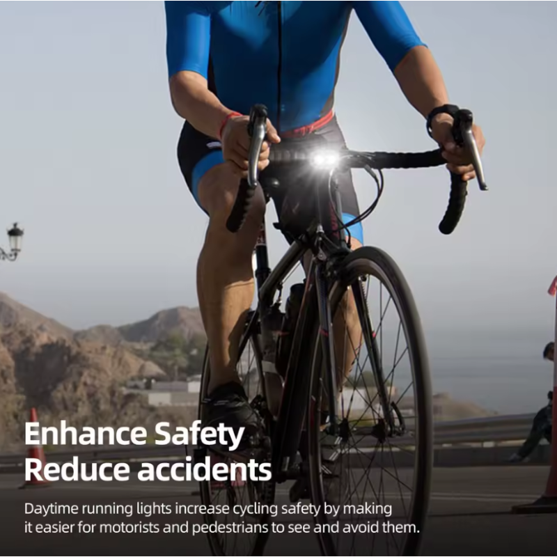 CYCLAMI CY200 Smart bremsesensor LED sykkellys for sikker sykkelsikkerhet vanntett IPX6 høy synlighet