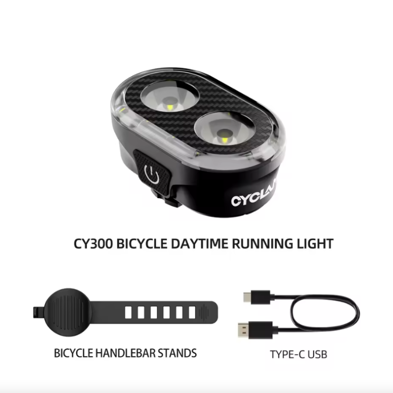 CYCLAMI CY200 Smart bremsesensor LED sykkellys for sikker sykkelsikkerhet vanntett IPX6 høy synlighet