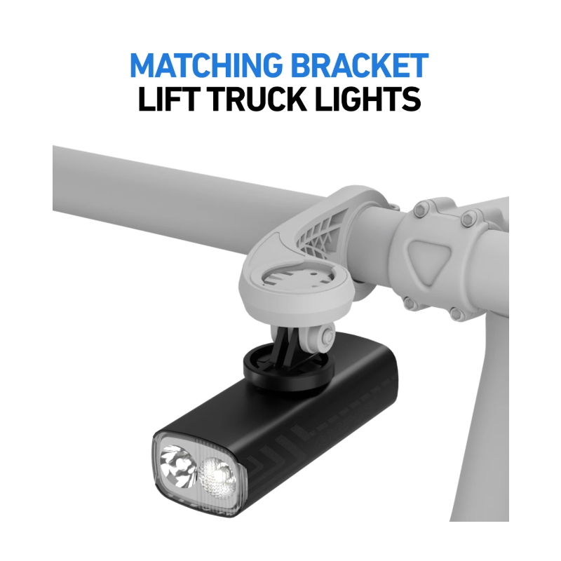 CYCLAMI BR2000 Sykkellykt 2000 Lumen | Type-C Frontlykt for MTB & Landeveissykkel | Høy Sikkerhet