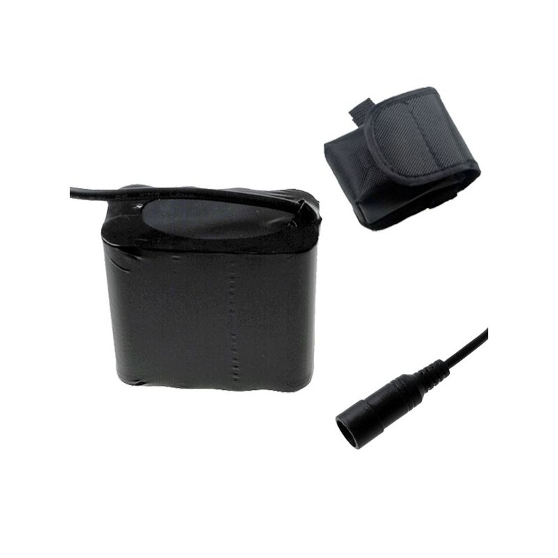 UltraFire 5521 DC-grensesnitt 8.4V sykkellysbatteri 17600mAh kapasitet vanntett design langvarig lysstyrke