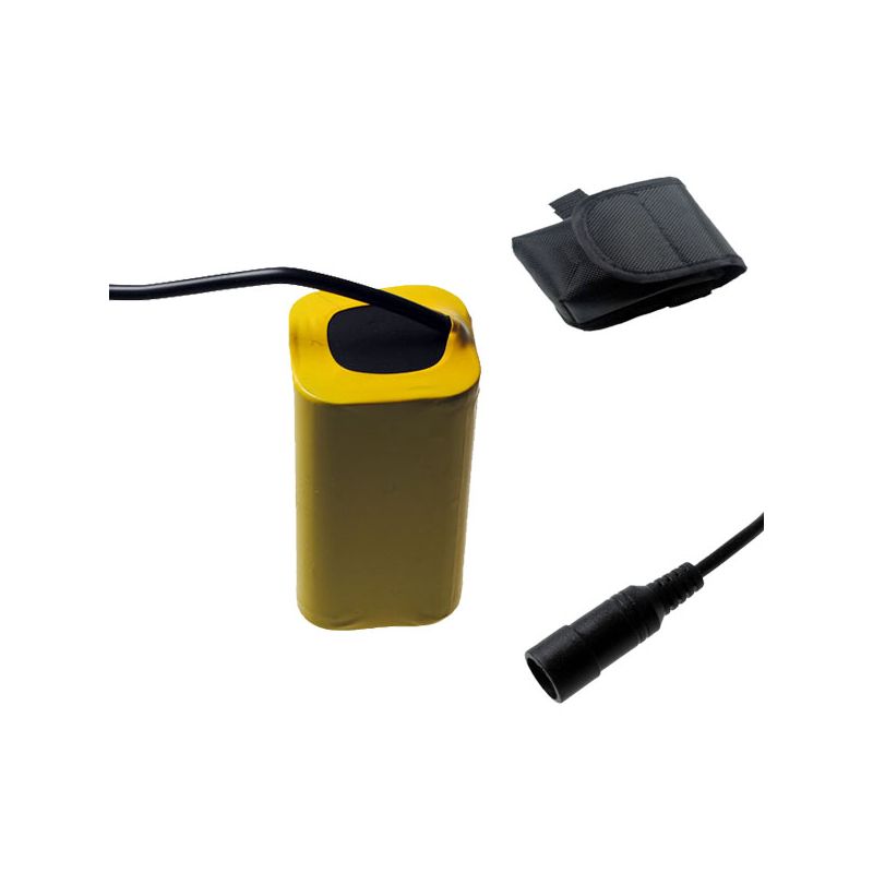 UltraFire 5521 DC-grensesnitt 8.4v 8800mah batteri for LED sykkelfrontlys lett og vanntett for trygg sykling