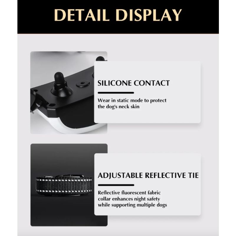 Det ultimate trådløse hundegjerde og eksternt treningshalsbånd for kjæledyrsikkerhetsløsninger i alle størrelser