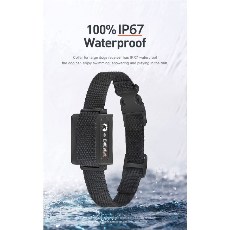 1000m Elektrisk Hundetreningshalsbånd med Fjernkontroll og Justerbare Moduser Oppladbart og Sikkert Verktøy