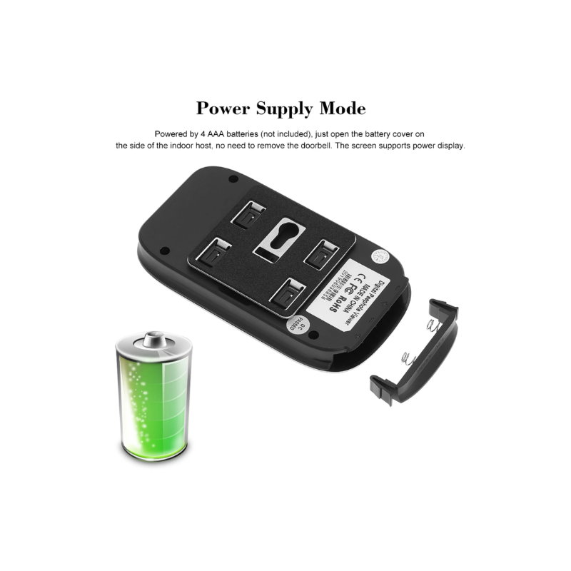 Digital Dørviser Kikkhullskamera Dørklokke 2.8