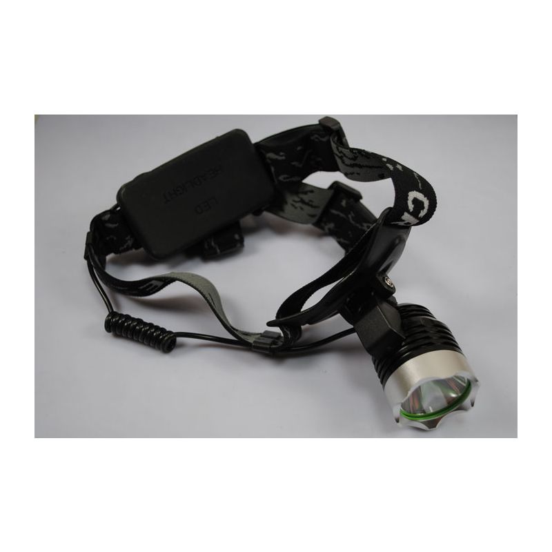 A1 1200 Lumens LED Hodelykt T6 Modell Vanntetningsdesign Justerbar Base Fjellturlys Tre Moduser