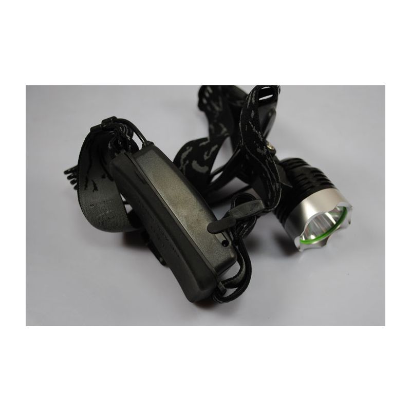 A1 1200 Lumens LED Hodelykt T6 Modell Vanntetningsdesign Justerbar Base Fjellturlys Tre Moduser