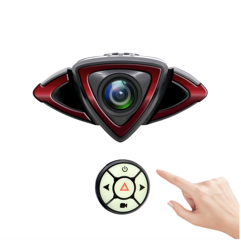 Sykkel baklysopptaker med 1080P kamera og smart trådløs fjernkontroll sykkelsikkerhet baklys