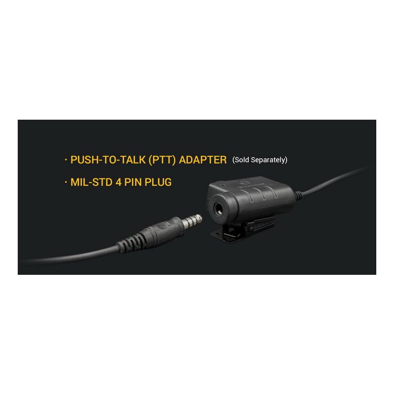 Skytterøreklokker EARMOR M32 MOD1 taktisk headset med støyreduksjonsteknologi og behagelig passform