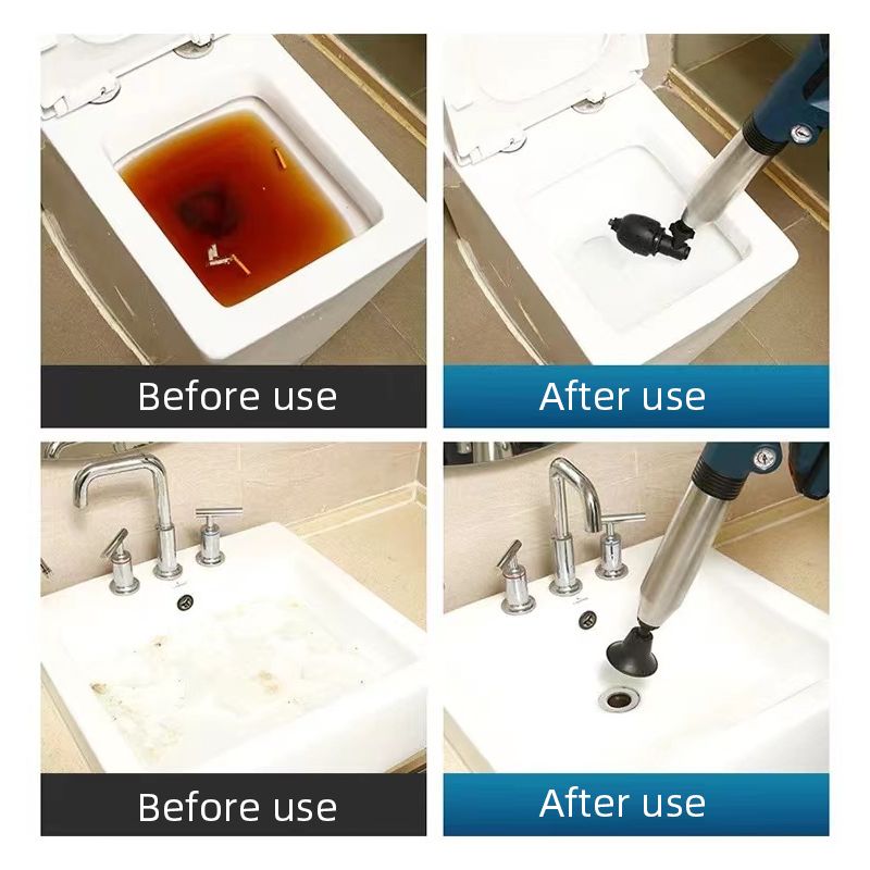 Elektrisk kloakkmudreverktøy med høytrykksteknologi for effektiv blokkering fjerning slitesterkt VVS-verktøy