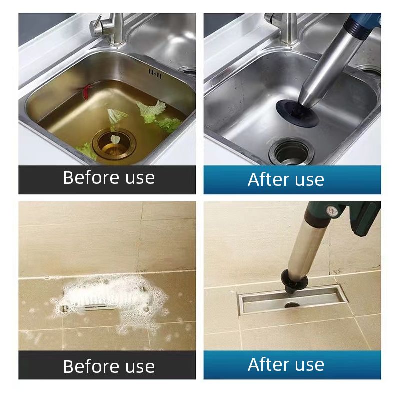 Elektrisk kloakkmudreverktøy med høytrykksteknologi for effektiv blokkering fjerning slitesterkt VVS-verktøy