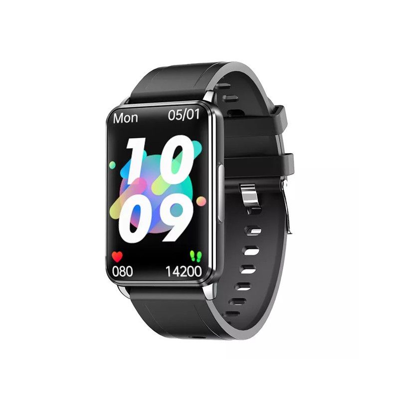 EP02 Blodglukose Sukker Smart Watch EKG? HRV hjertefrekvenstemperatur 1,57" HD vanntett Smart Armbånd Band Fitness Tracker