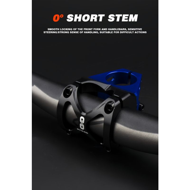 EVOSID terrengsykkelstamme 31,6 mm justerbar aluminium robust design for landevei MTB sykling sykkelopplevelse