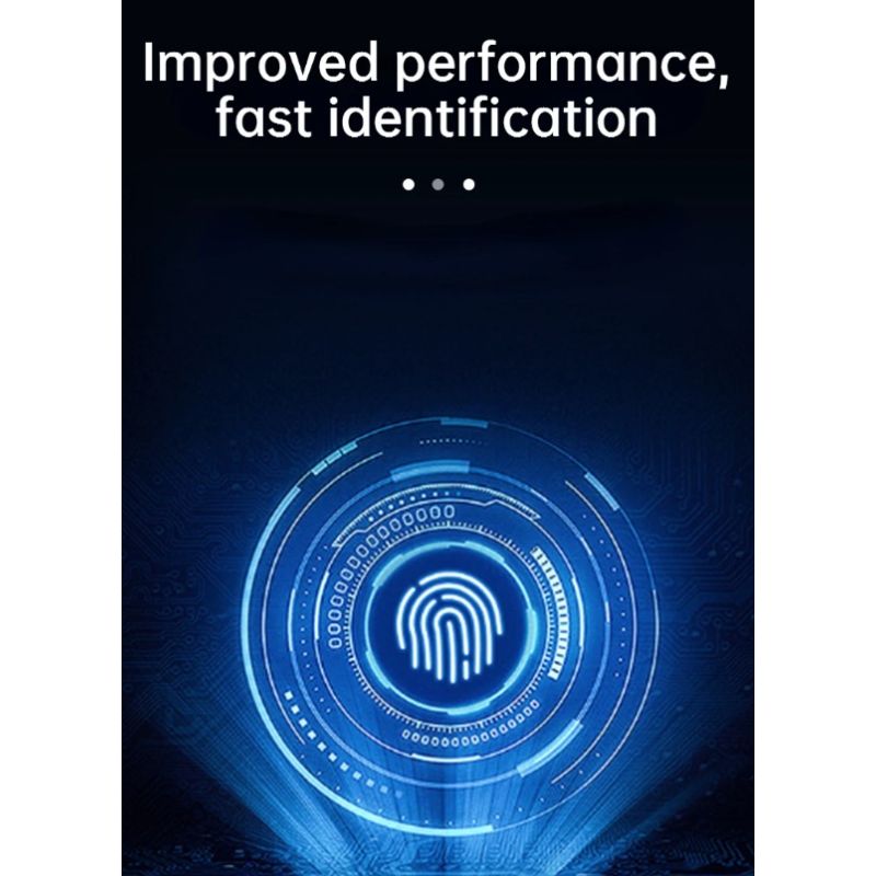 Elektronisk Smart Dørlås med Biometrisk Fingeravtrykk for Hjemmesikkerhet Nøkkelfri Adgang og Stilig Design