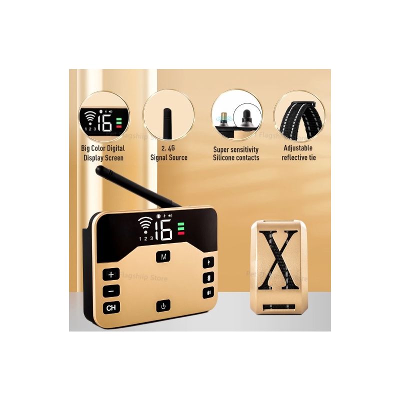 Trådløst Kjæledyr Elektronisk Gjerde og Elektrisk Shocker Hundetreningshalsbånd for Komfortabel Kjæledyrsikkerhet