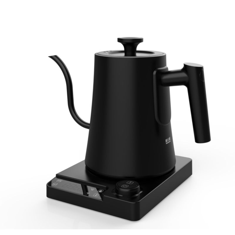 Elektrisk Svanhals Vannkoker med sanntidstemperaturkontroll presis helling og rask oppvarming for kaffe og te