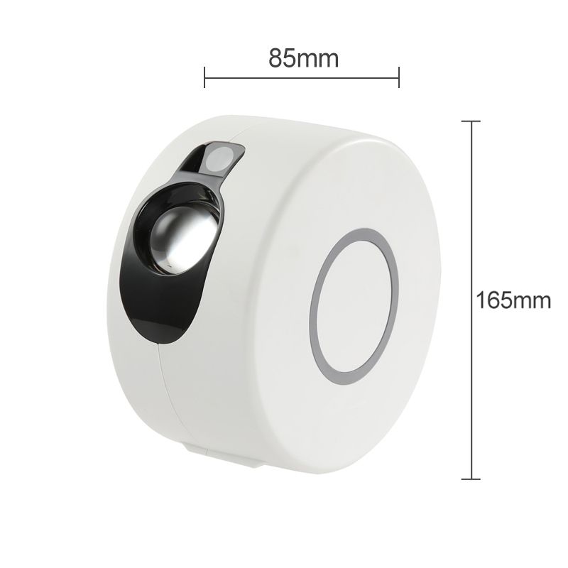 Oppdag Laser Starry Sky Projector Nattlys med 360 graders rotasjon og 7 farger for koselig soveromsdekor