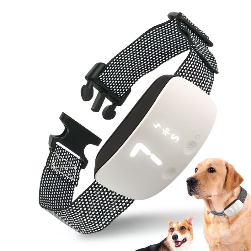 Touch 7 Nivå Hund Bark Shock Treningskrage Vanntett Human Hund Trening Justerbare Shock Nivåer