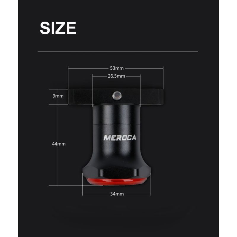 Super en Smart sykkellys med auto start stopp IPX6 vanntett LED baklys for sykkelsikkerhet og USB-lading