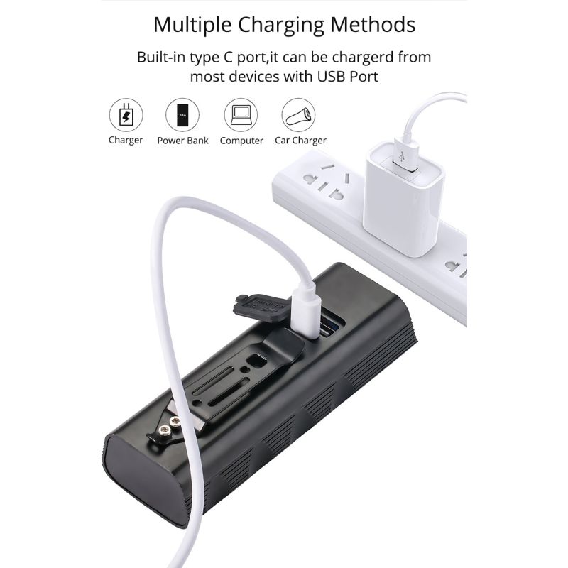 Oppdag TK5 Sykkelfrontlys med 5x T6 LED pærer 5000 lumen USB oppladbart sykkelutstyr for nattsykling