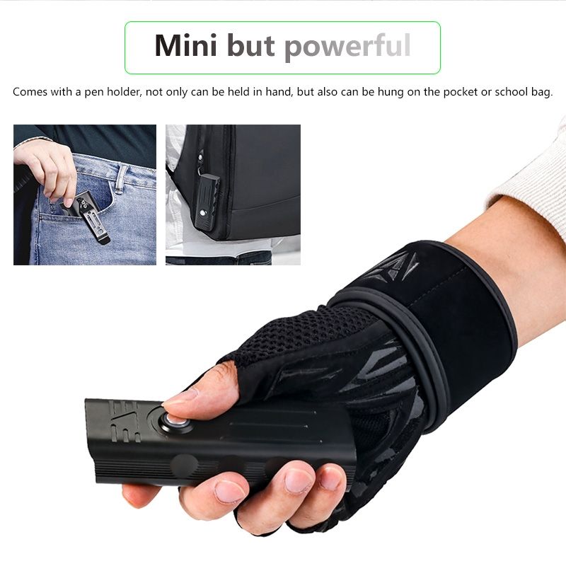 Oppdag TK5 Sykkelfrontlys med 5x T6 LED pærer 5000 lumen USB oppladbart sykkelutstyr for nattsykling