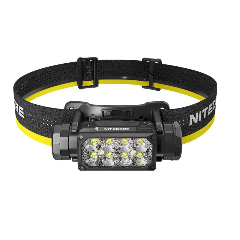 NITECORE HC65 UHE LED-hodelykt 2000 lumen USB-C oppladbar lettvektsdesign for camping fotturer fjellklatring