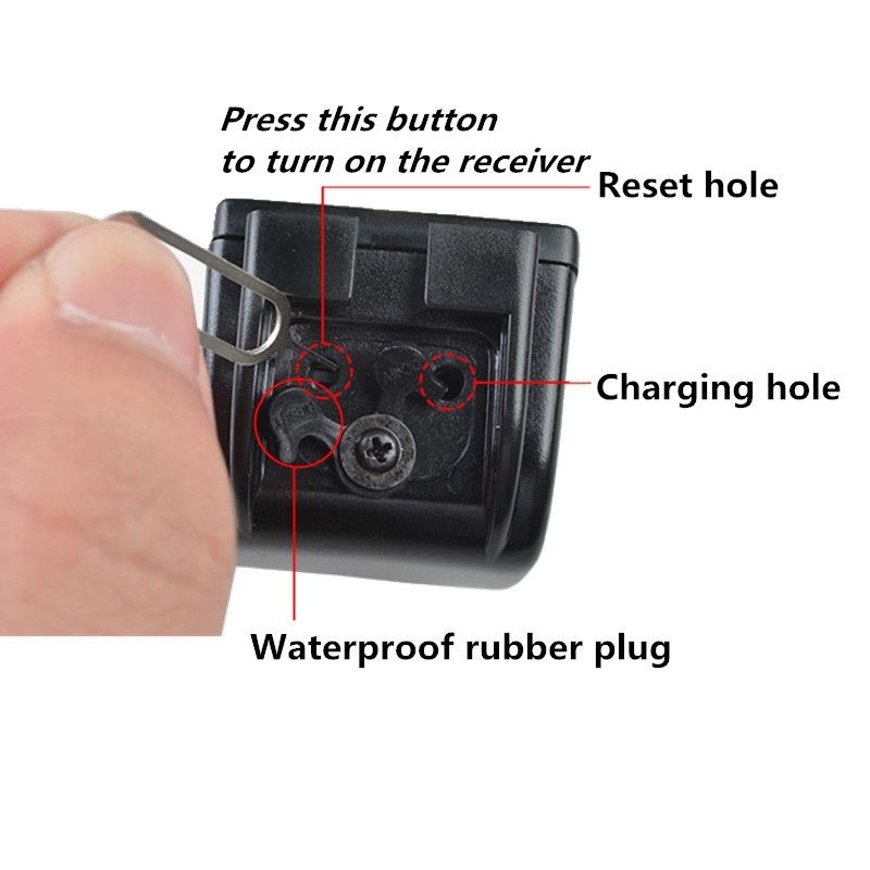 Elektrisk hundetreningskrage vanntett med LCD fjernkontroll justerbare nivåer for kjæledyr lydighetstrening