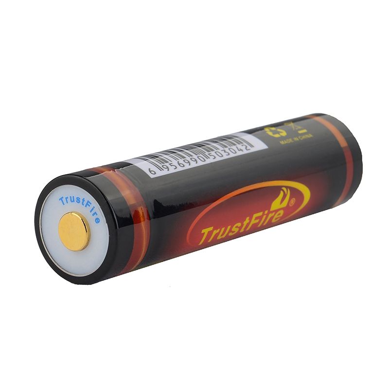 TrustFire 18650 3400mAh 3.7V Micro USB oppladbart batteri høy kapasitet for lommelykter og Bluetooth høyttalere