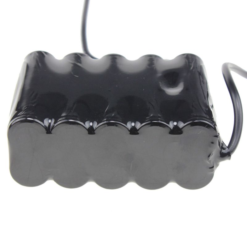 UltraFire 5521 DC-grensesnitt 8.4v sort sykkellysbatteri 22000mah vanntett for LED sykkelfrontlys lang varighet